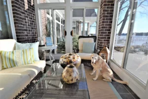 photo of family sunroom after construction