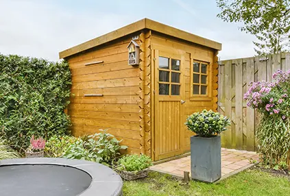 outdoor storage shed built in North Carolina