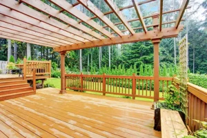 photo of pergola built in kannapolis nc